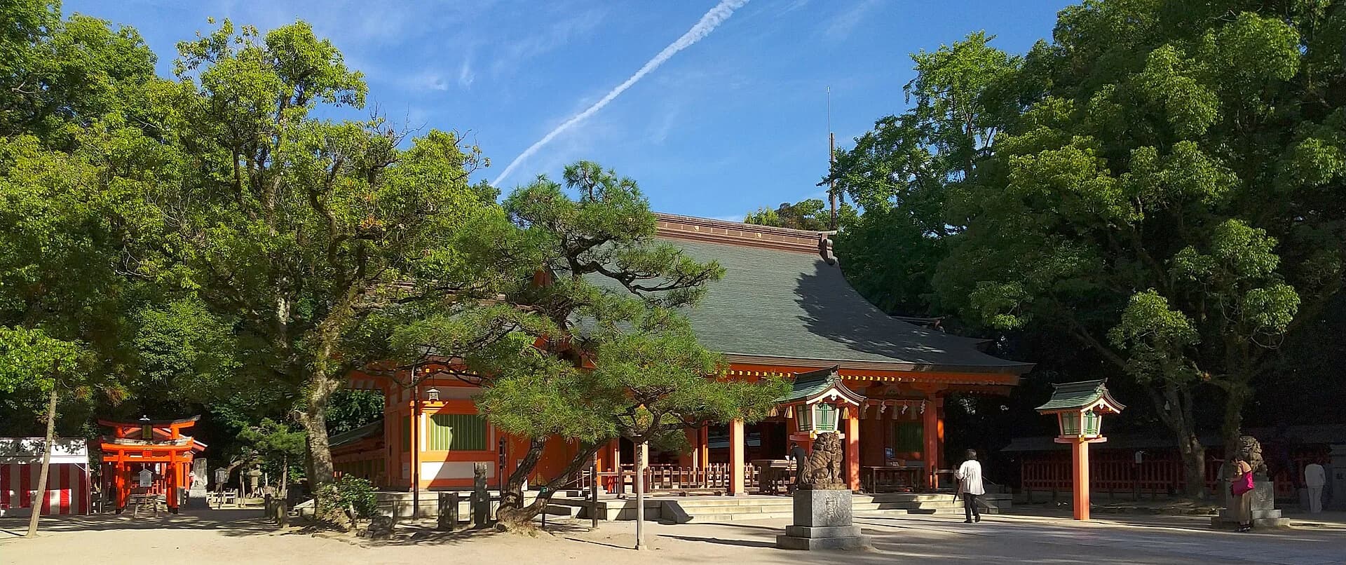 住吉神社 例大祭 (相撲会大祭) 2026 – 하카타역 옆 신사의 야부사메와 어린이 스모