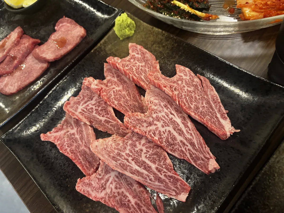 소고기 부위 일본어 | 등심 ロース·갈비 カルビ, 야키니쿠 메뉴판 읽는 법